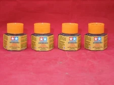 (4) TAMIYA 87012 CEMENT PLASTIC MODEL GLUE 20 ml MODELING 4 PACK