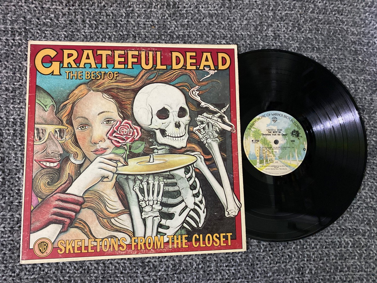 Grateful Dead Lp The Best Of 1974 Skeleton From The Closet V
