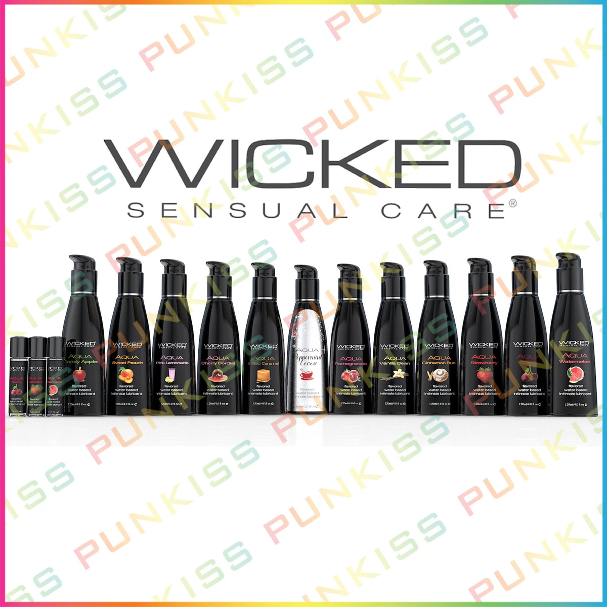 Wicked Aqua Edible Fruit Flavor Sex Lube💋Water Based Personal Natural  Lubricant | eBay
