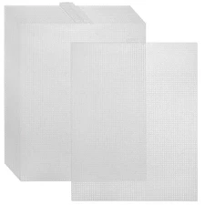 15PCS 7 Count Plastic Canvas 10'' x 13'' Plastic Canvas Sheets Plastic Mesh C...