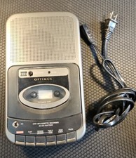 Optimus CTR-109 Portable Cassette Recorder Player Tested  Working
