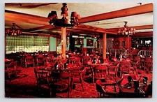 Milleridge Inn Dining Room Jericho Long Island New York NY 1960s Postcard