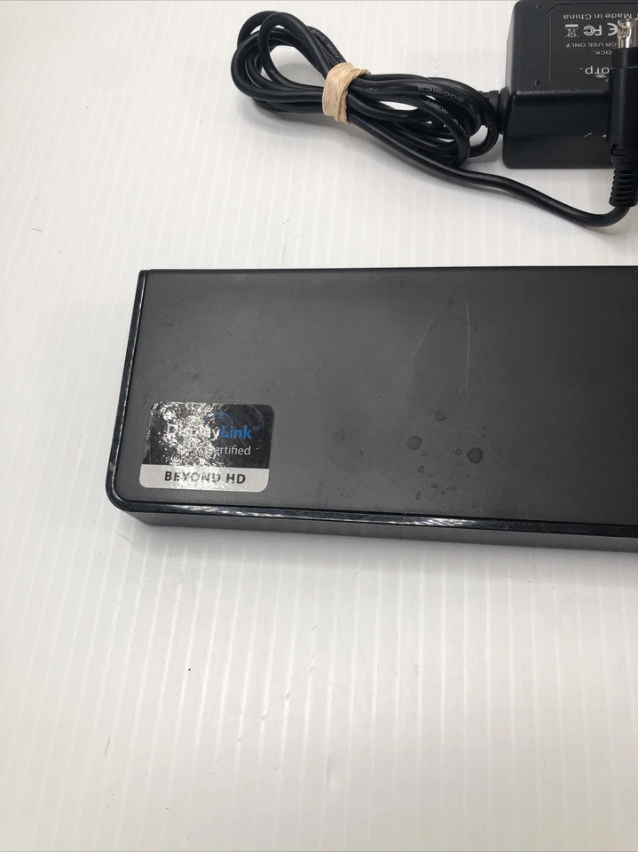 TARGUS DOCKING STATION ACP70USZ HDMI DVI ETHERNET WITH AC ADAPTER USB 3.0 CABLE - Image 4 of 4