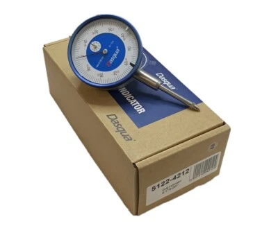 Dial Test Indicator 0-1" with lug back graduated 0.001" by Dasqua 5122-4212