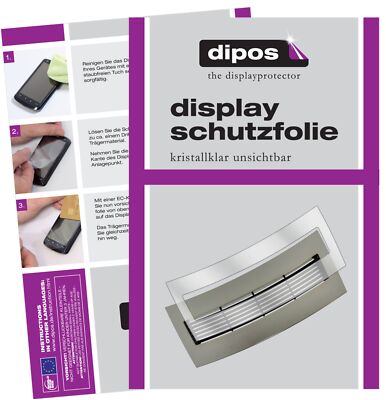2x Schutzfolie für Jura J95 Tropfblech klar Displayschutzfolie Display Schutz