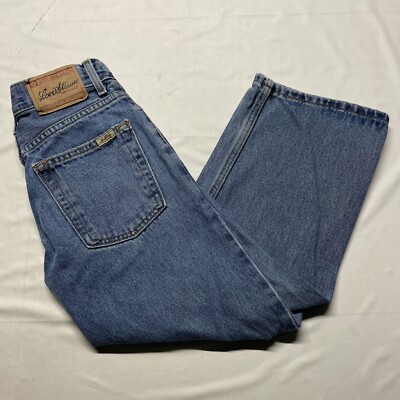 Levi's Denim Blue Jeans Boys Youth Size 8 Loose Fit Medium Wash Hipster Punk Y2K