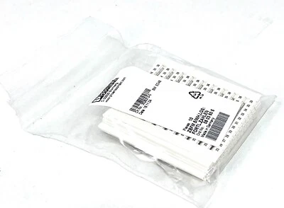 10x Phoenix Contact ZBFM 5/WH,LGS:FORTL.ZAHLEN 25-36 0803605 Zackbandmatte /OVP - Bild 1 von 4