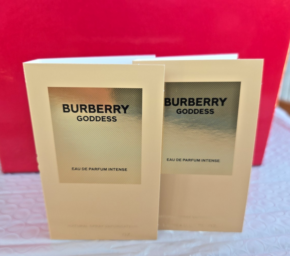 Burberry Goddess EDP Intense Women Perfume Sample 1.5ml - 2 Pack-image