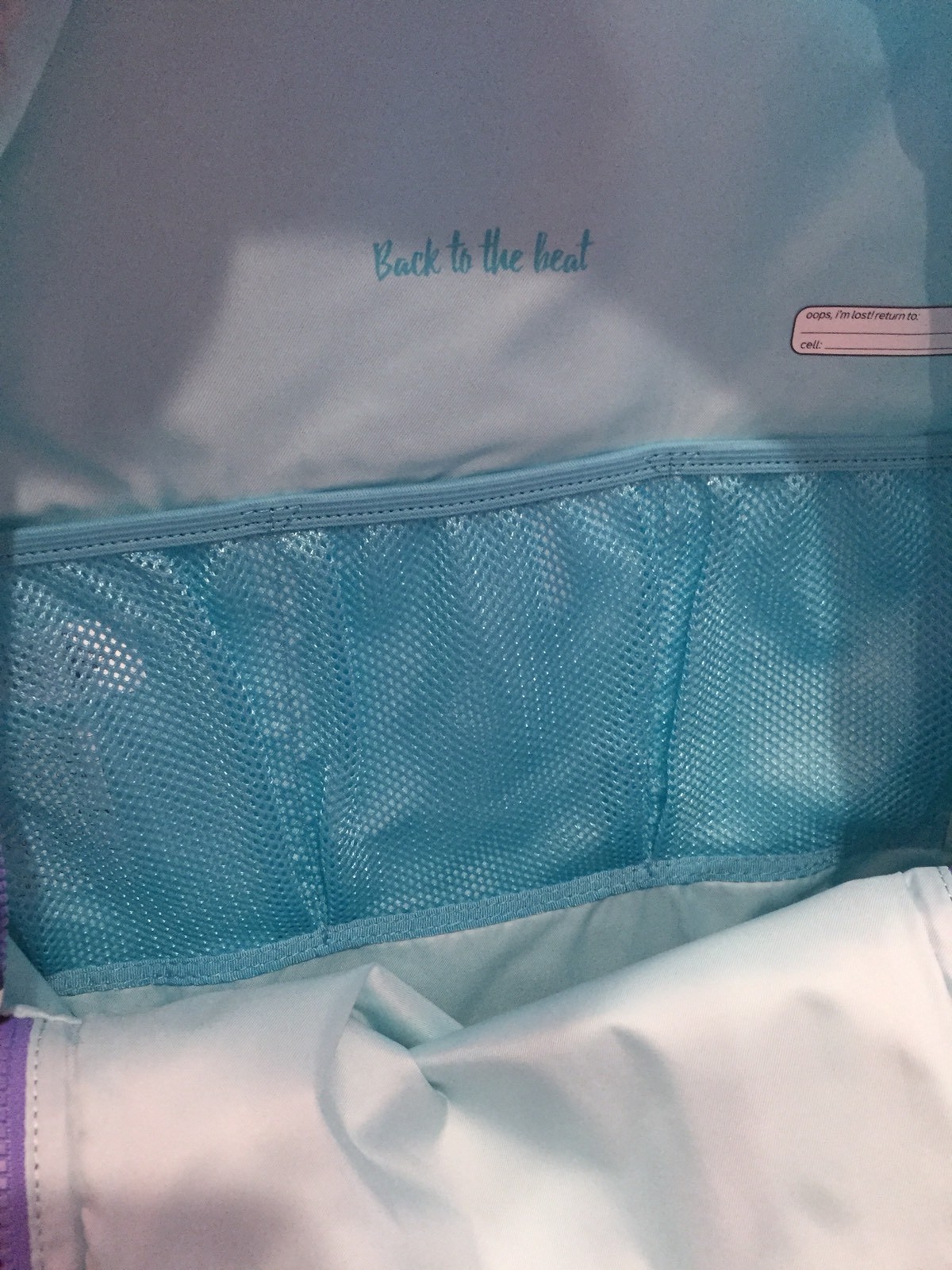 NWT Ivivva By Lululemon Back At It Backpack SHFL/SKYE Lunch Bag SHFL/DEIN image 3