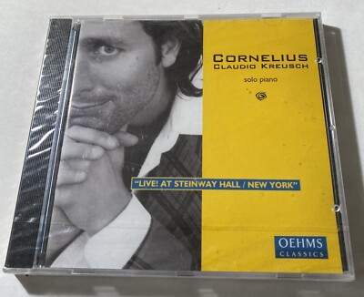 Cornelius Claudio Kreusch Solo Piano Cd New Sealed Free Shipping.