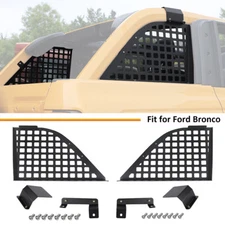 Cargo Side MODULAR STORAGE PANEL Rear Racks Luggage Holder For Ford Bronco 2021+