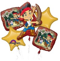 Jake And The Neverland Pirates Balloon Bouquet Birthday Party Decorations Jake And The Neverland Pirates Balloon Bouquet Birthday Party Decorations