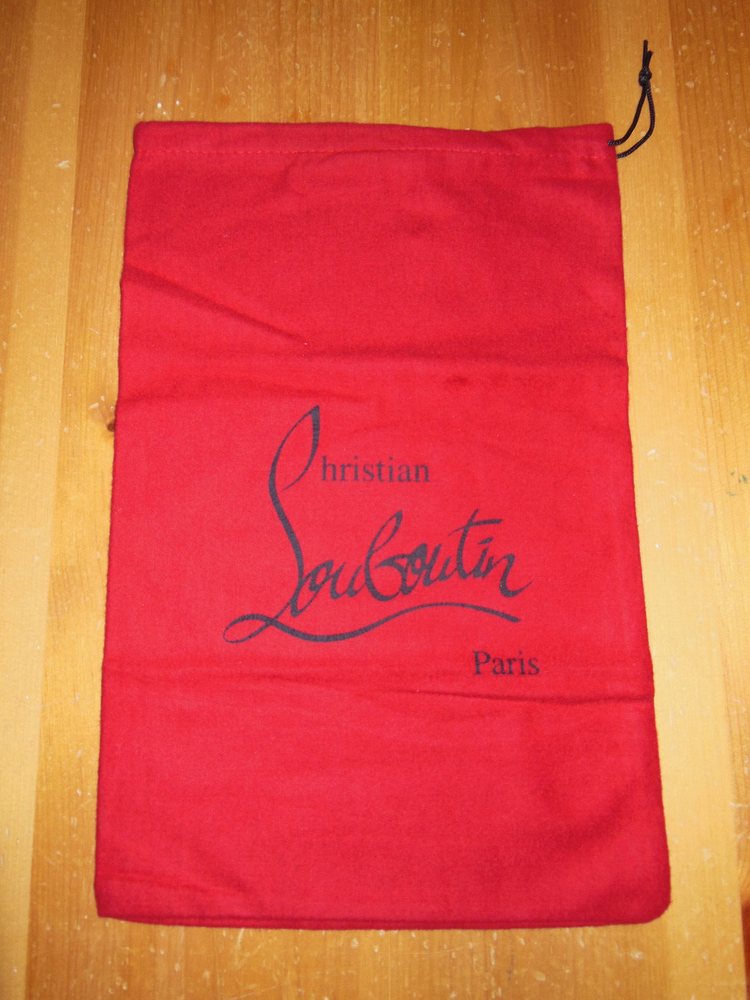 CHRISTIAN LOUBOUTIN STORAGE DUST BAG