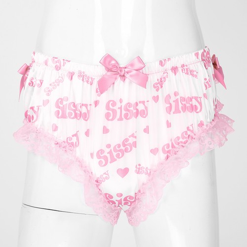 Sissy Men's Satin Bloomers Underwear Panties Lingerie Bikini Briefs Underwear - 第 28/92 張圖片