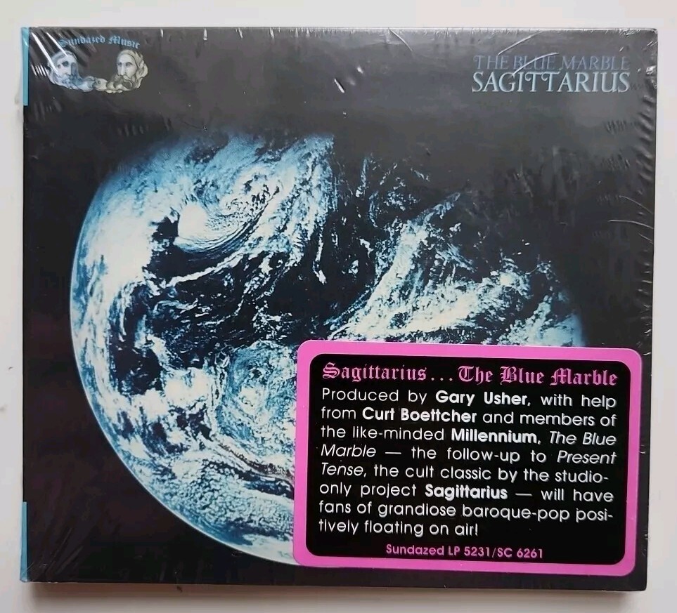 Sagittarius - The Blue Marble - CD 2008 NEW & SEALED Psychedelic Folk Rock
