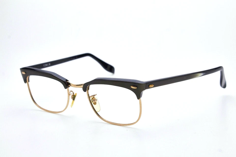 1970s vintage gold filled eyeglasses VIENNALINE 1/10 12KGF cateye eyeglasses - Image 2 of 4
