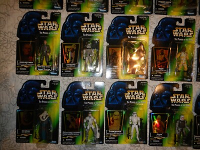 Star Wars Lot of 28 Action Figures - The Power of the Force