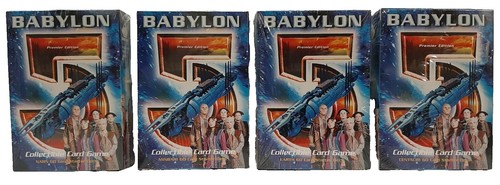 babylon 5 ccg booster box The Shadows Game Card Sealed 1998 Box contains 24 individual 9 Babylon 5 Collectible Card Game