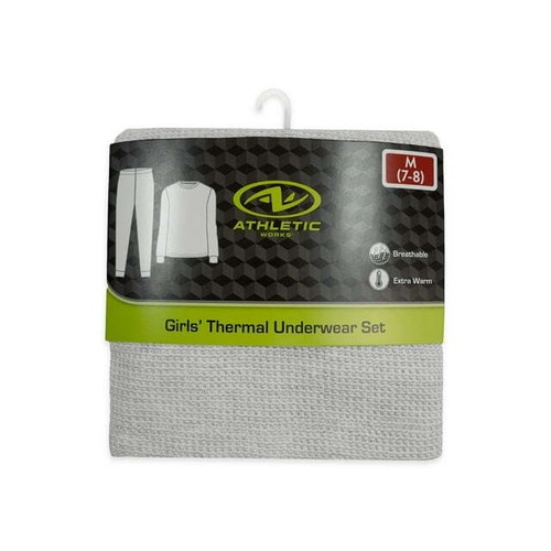 Athletic Works Youth Boys' 2-Piece Waffle Thermal Layering Underwear Sets: 4-18 - Picture 23 of 31