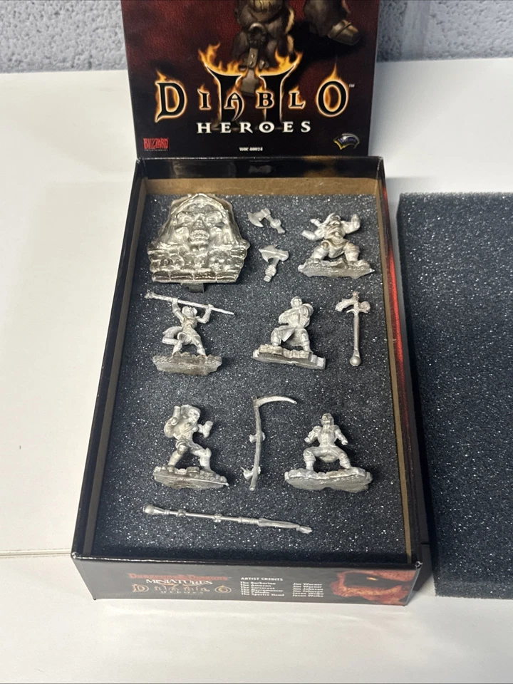 WOTC Diablo II Mini Diablo II - Heroes Miniatures - Image 2 of 4