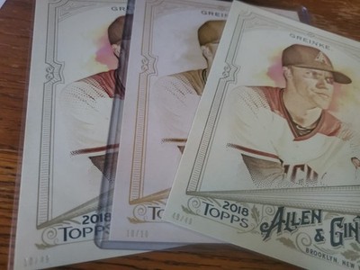 3x Lot #10/10 49/49 10/49 Topps 5x7 2018 Topps Allen Ginter complete Pick List