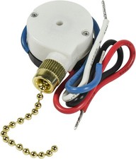HQRP 3-Speed 4-Wire Switch Compatible with Hunter, Hampton Bay, Harbor Breeze, W