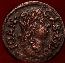 1661 Lithuania Schilling Coin