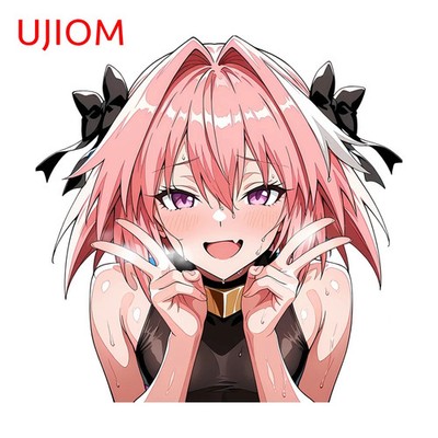 UJIOM Astolfo Anime Girl Wall Stickers Attractive Decal Living Room Murals