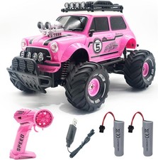 10Leccion Remote Control Car for Girls, 2.4Ghz Pink RC Cars for Daughter with
