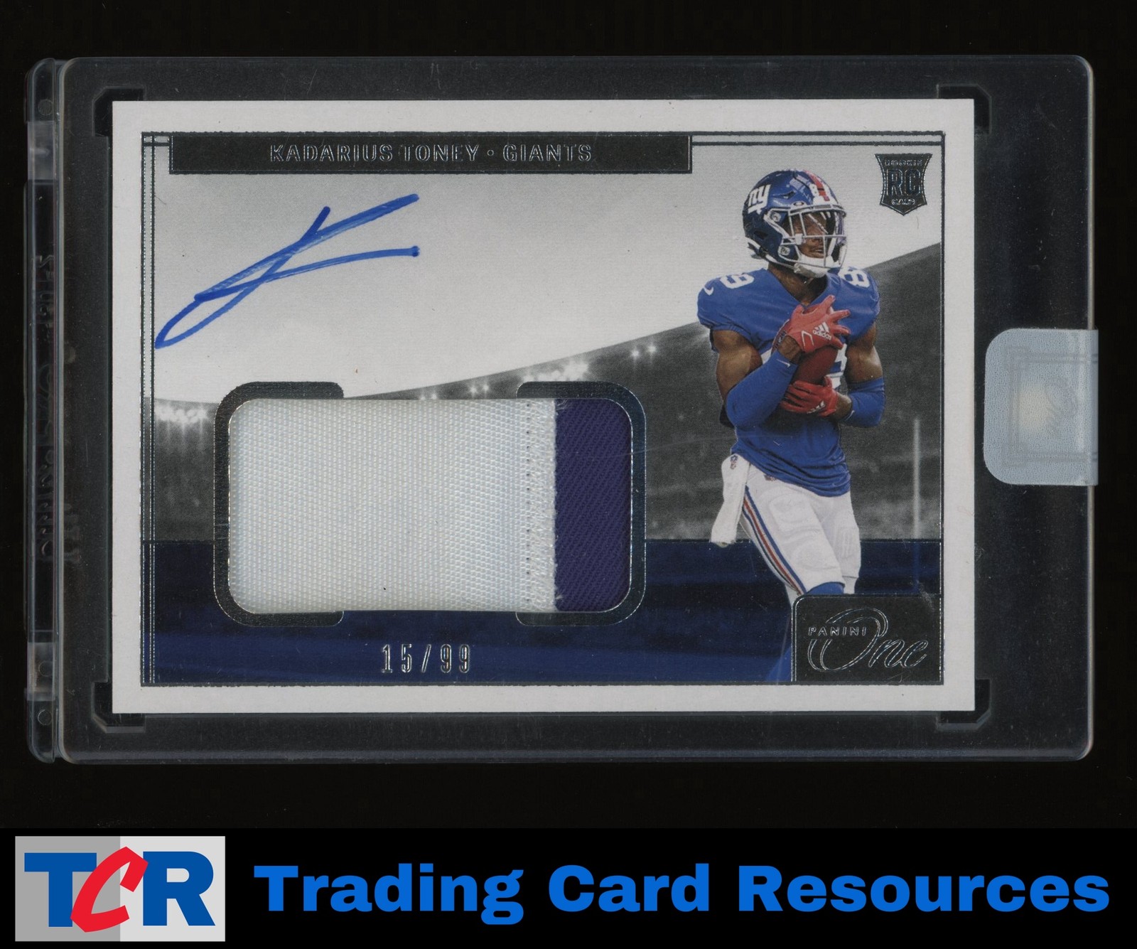 2021 Panini One #12 Kadarius Toney Patch Auto #/99