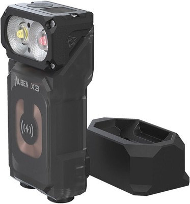 Wuben Lightok X3 Owl Flashlight Rechargeable Resists Water / Impact - X3-BLACK