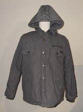 Dickies Gray Hooded Quilted Work Jacket Men s Size L