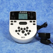 Alesis DM7X Drum MODULE w/Power Supply Nitro, Surge TESTED Nice 2