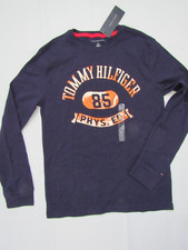 NWT TOMMY HILFIGER BOY'S CREW NECK LONG SLEEVE T-SHIRT, L