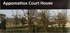Vintage 2014 APPOMATTOX COURT HOUSE NATIONAL PARK SERVICE UNIGRID BROCHURE/MAP