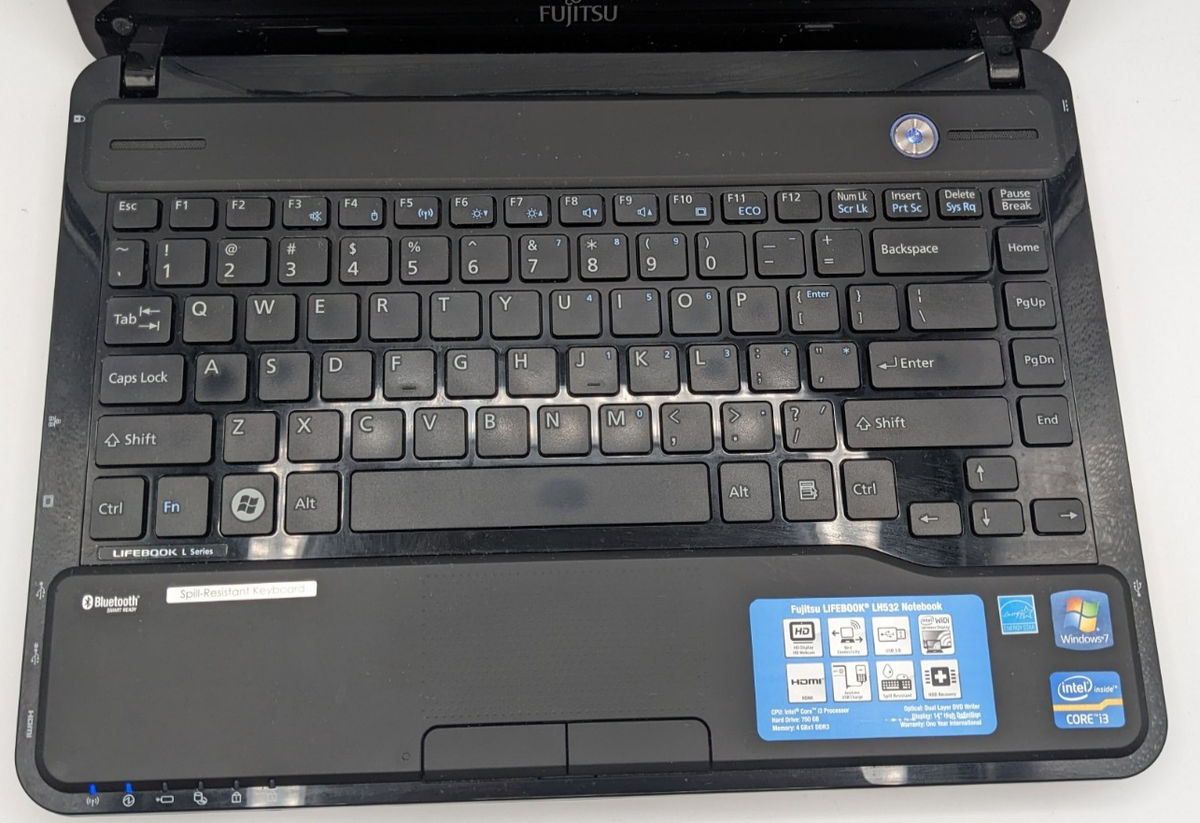 Fujitsu LifeBook LH532 Intel Core i3-2350M 4GB DDR3 NO HDD/OS | eBay
