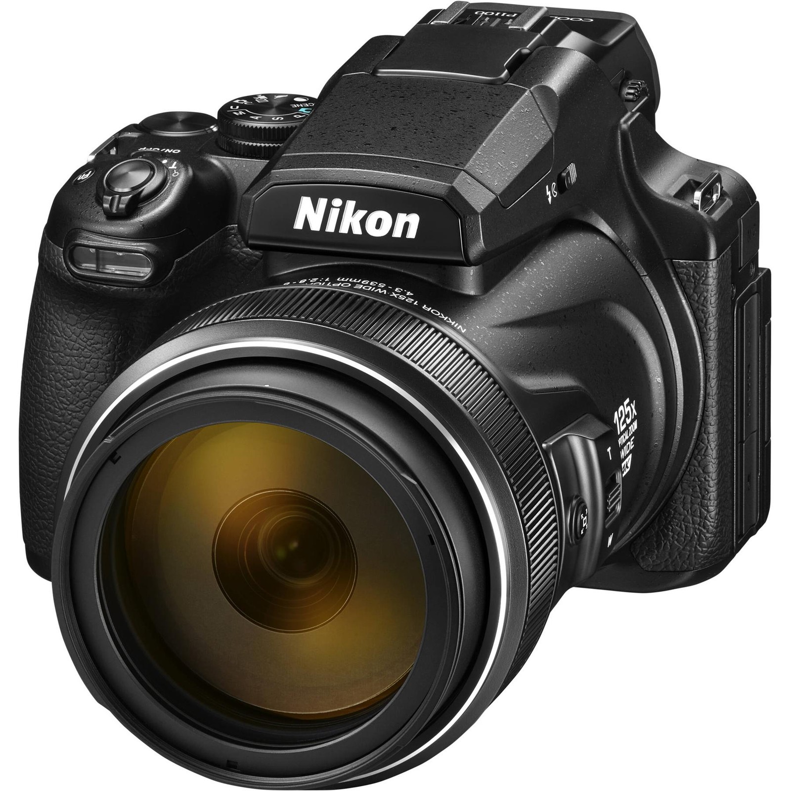 Nikon Coolpix P1100 125x Optical Zoom Digital Bridge Camera: Black