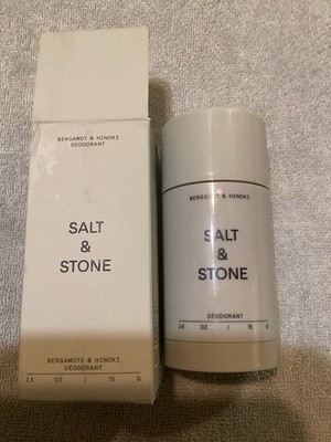 SALT & STONE Extra Strength Natural Unisex Deodorant Bergamot & Hinoki 2.6oz