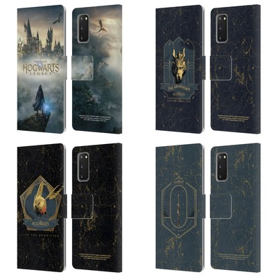 OFFICIAL HOGWARTS LEGACY GRAPHICS LEATHER BOOK WALLET CASE FOR SAMSUNG PHONES 2