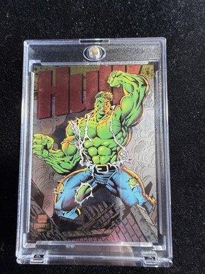 1994 Marvel Universe HULK Power Blast 5 of 9   Limited Edition 90s Insert