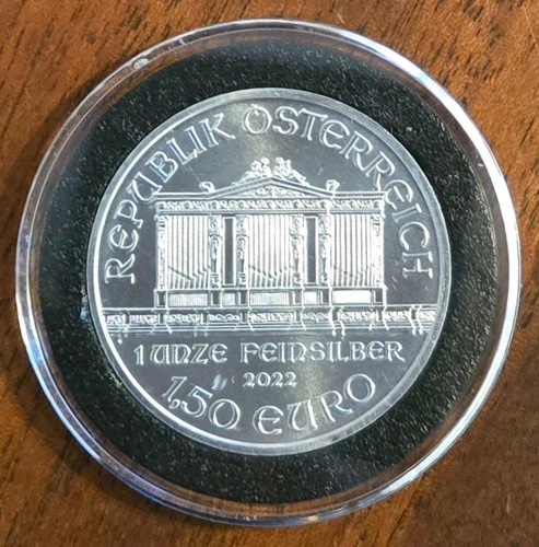 2022 Austrian Silver Philharmonic 1 oz — photo from the most recent tracked eBay sale