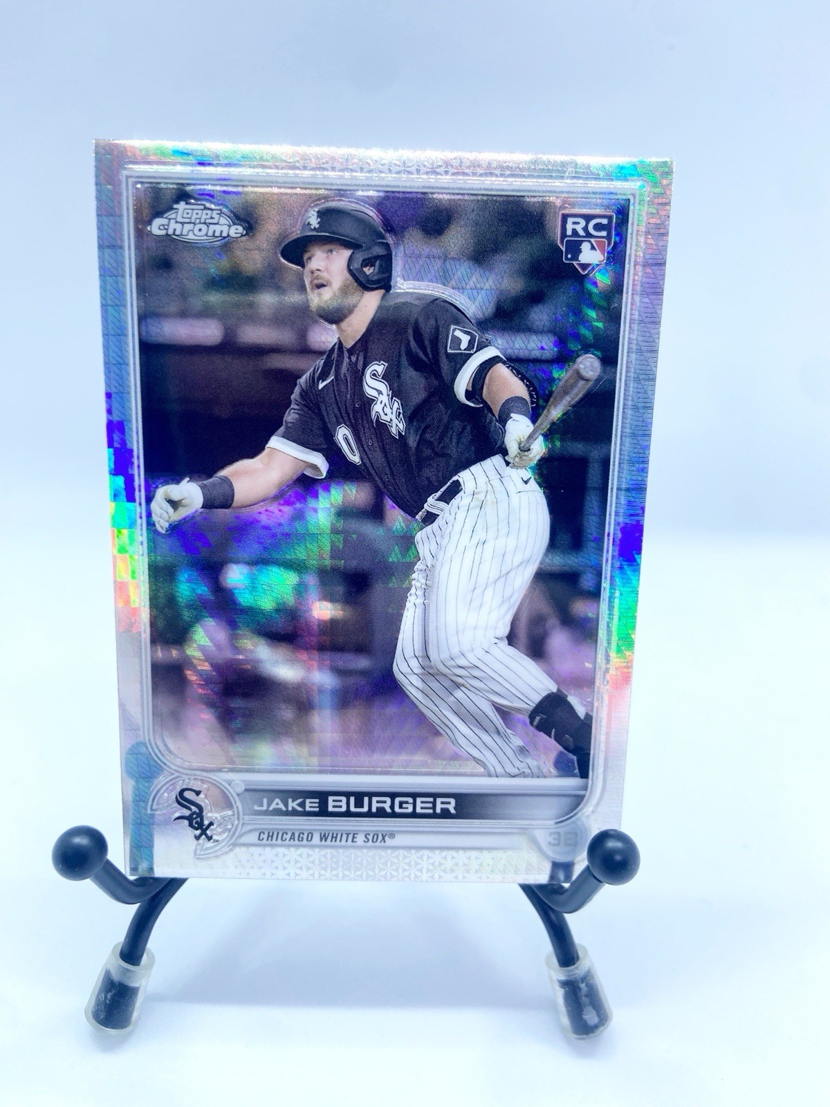 2022 Topps Chrome - Jake Burger #29 Prism Refractor (RC) 📈🔥