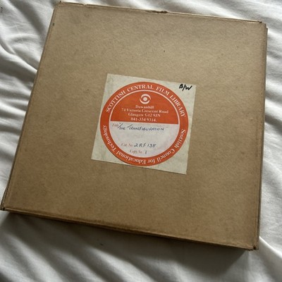 Vintage 16mm Film Reel The Transfiguration B/W Scottish Central Film Library