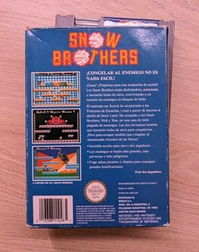 Nintendo (NES) Snow Brothers - Capcom - European Spanish PAL-B - Box & Cart only