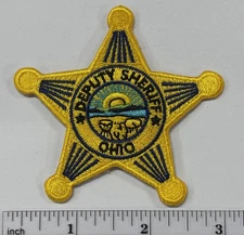 Ohio Deputy Sheriff Patch Star OH County Law Enforcement