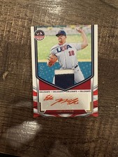 2025 Panini Stars & Stripes - Ethan McElvain - Collegiate Patch Relic Auto /25