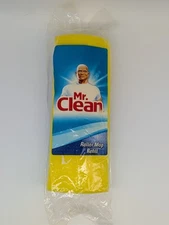 Mr. Clean Roller Sponge Mop Refill Classic Yellow 2011 New In Package Unused NIP