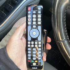 New RCA RCRN04GR - 4-Device Universal Remote Control - LED Backlighting