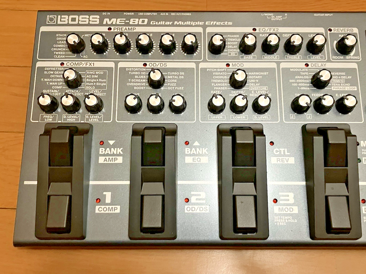 Boss ME-80 Guitar Multiple Effects Multi Effects Used From Japan