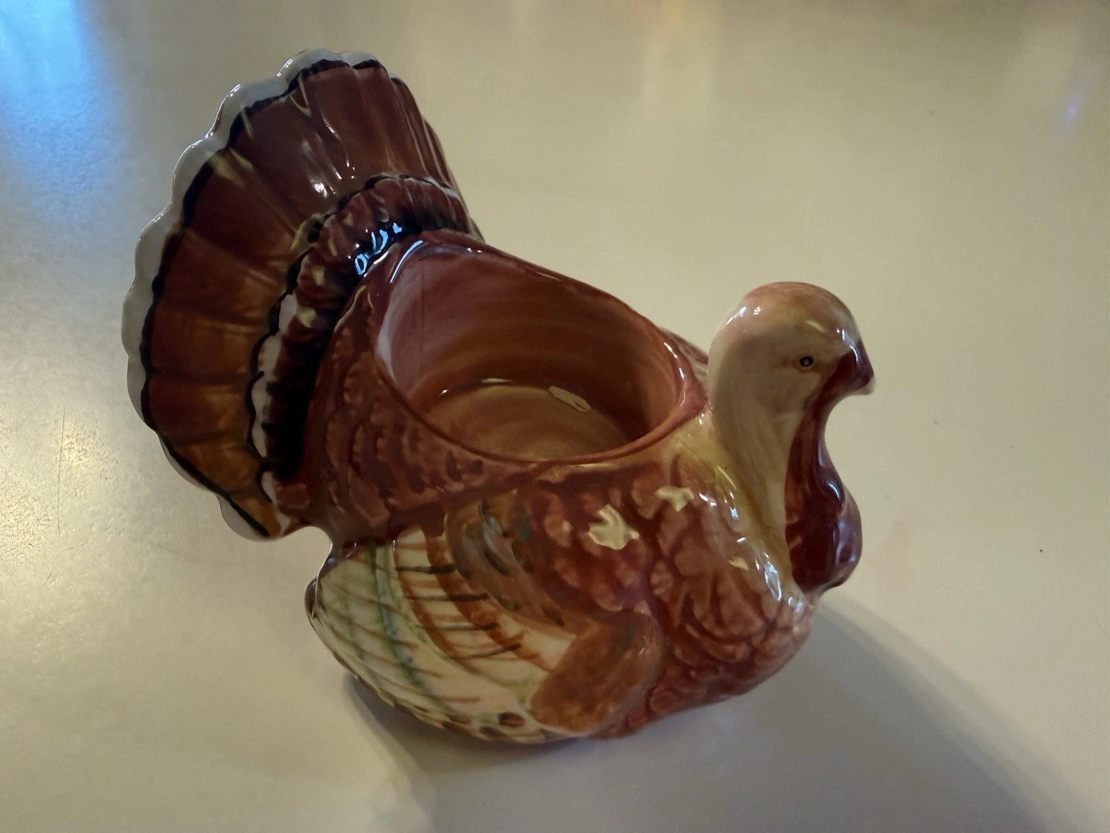 Thanksgiving Yankee Candle Turkey Votive Tealight Holder Excellent!